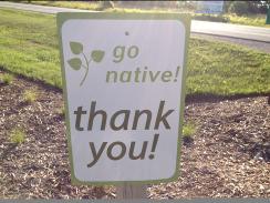 Go Native Sign
